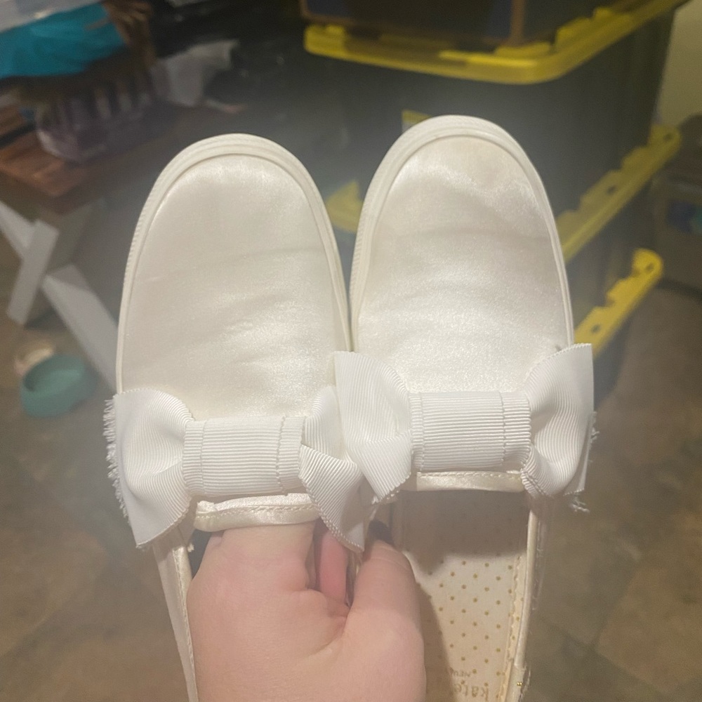 Kate Spade x Keds platform shoes